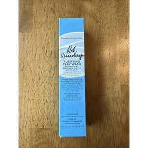 New in Box! Bumble and bumble Sunday Purifying Clay Wash ~ 150ml / 5.0  oz
